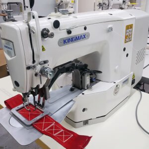 KINGMAX GT-1906BH Box X Sewing Machine for 2" Wide Webbing with On Board Programming