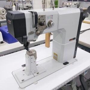 PFAFF 591 Top and Bottom Feed Roller Foot Post Bed Sewing Machine
