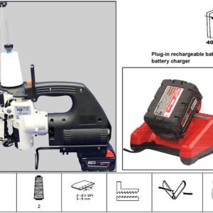 UNION SPECIAL 2200M18 Portable Chainstitch Sewing Machine for Geosynthetics w Battery - UNION SPECIAL 2200M18 Portable Chainstitch Sewing Machine for Geosynthetics w Battery